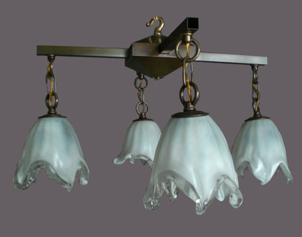 Mission Arts and Crafts Chandeliers GHC-22